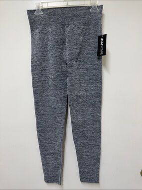 Women's Grey Heather High-Waist Leggings